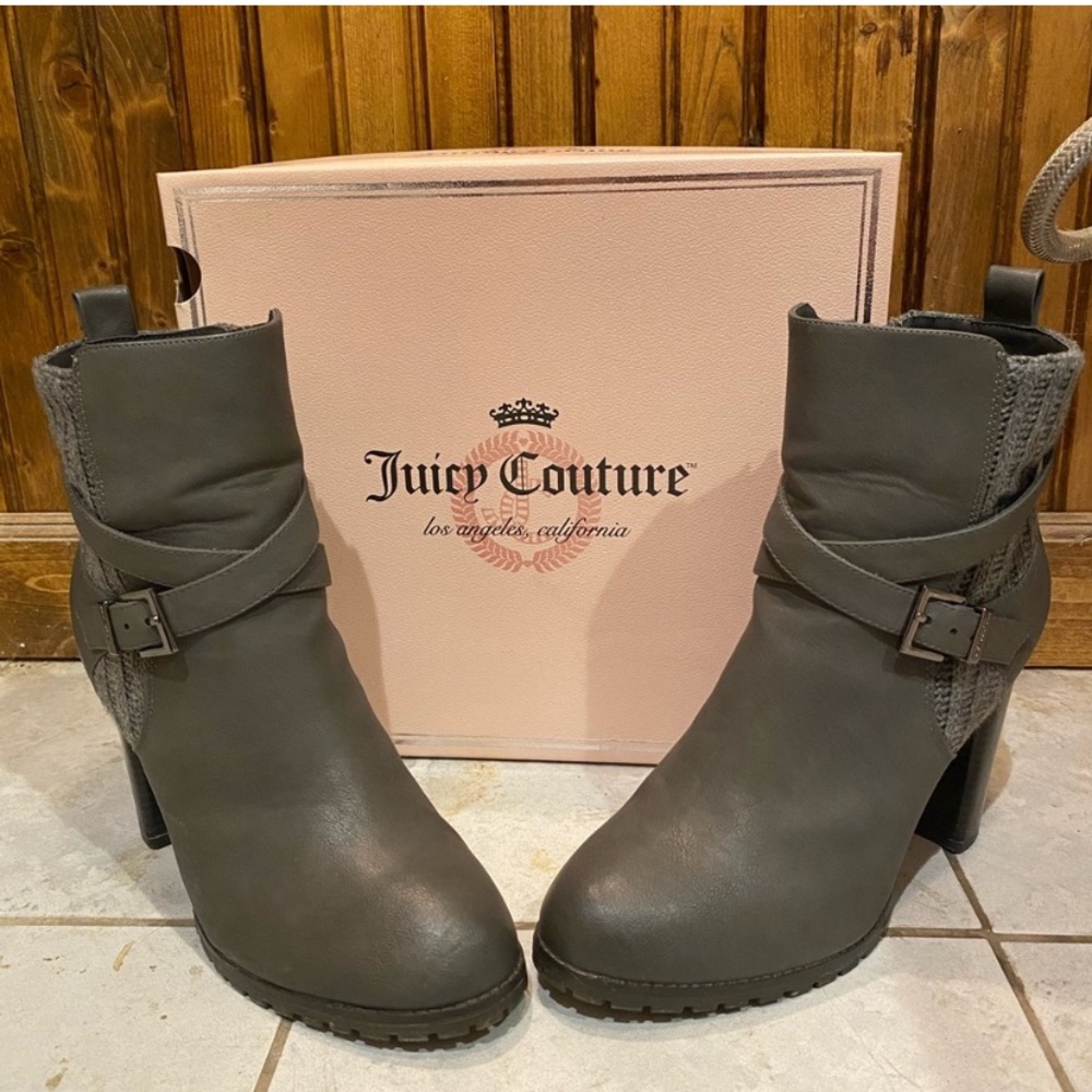 Juicy Couture Boots - wore one time- Excellent condition